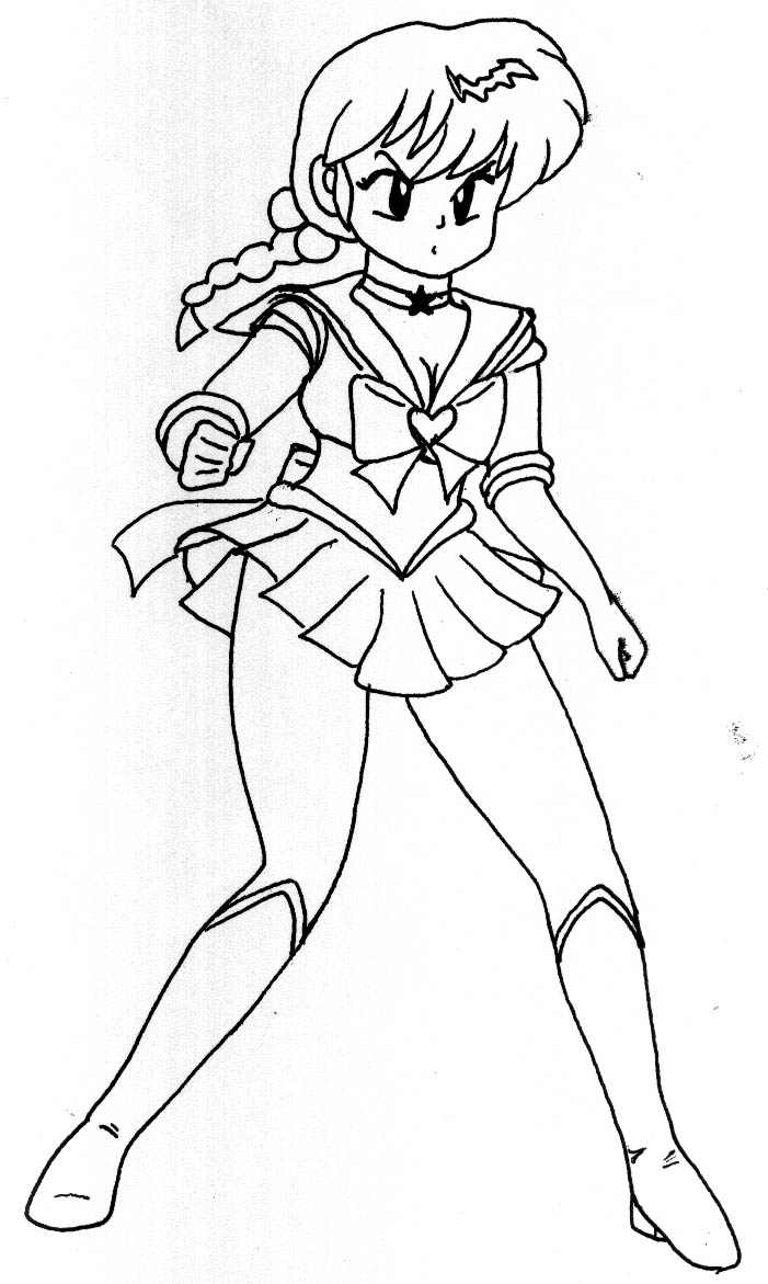 Sailor Sun ready for action by Meghan